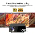 PIXPAQ Elite HD Projector 4K Support, 15000 Lumen, 300+Screen WiFi Bt
