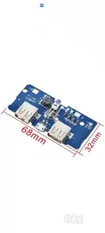 Dual Micro USB 3.7v to 5V 2A Power Bank DIY 18650 LiPo