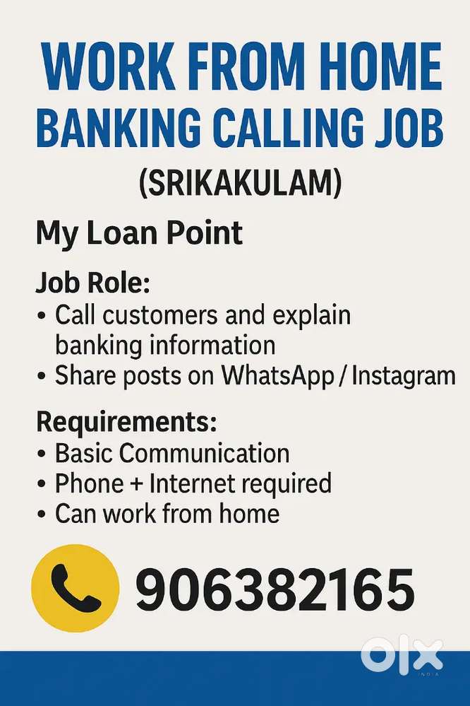 Work From Home – Customer Calling Executive