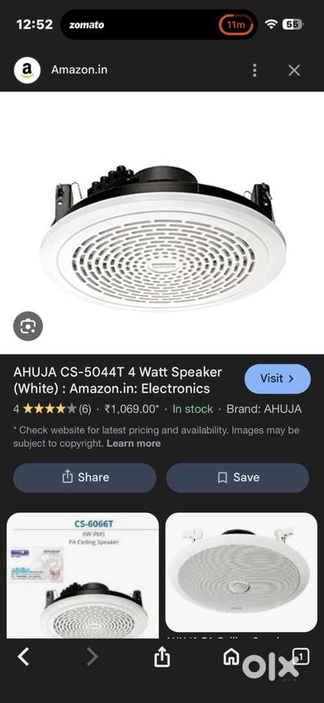 Ahuja cealing Speakers