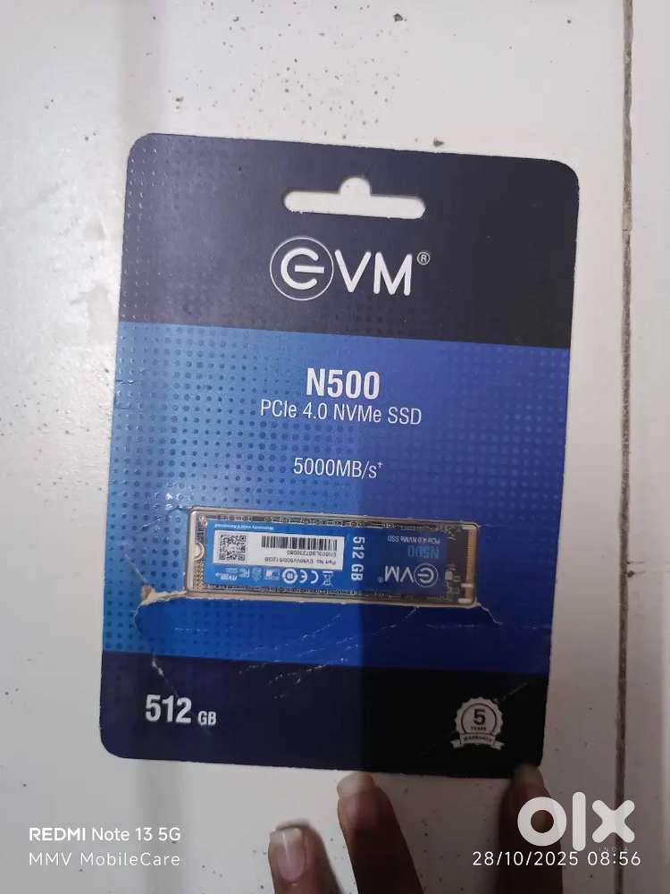 EVM 500GB NVME SSD PCIE GEN 4