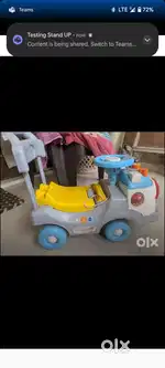 Toy Fun n learn raptor baby ride on car