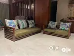 Raymond-Solid Wooden Sofa Se