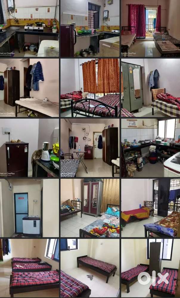 PG for men at vashi station FULLY FURNISHED