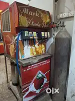 Soda fountain Machine.