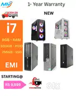 Full Set @ Low Price  Monitor  Keyboard Mouse  Basic Software  Power C
