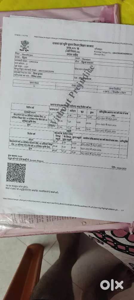 Mere apane name se jamin hai
