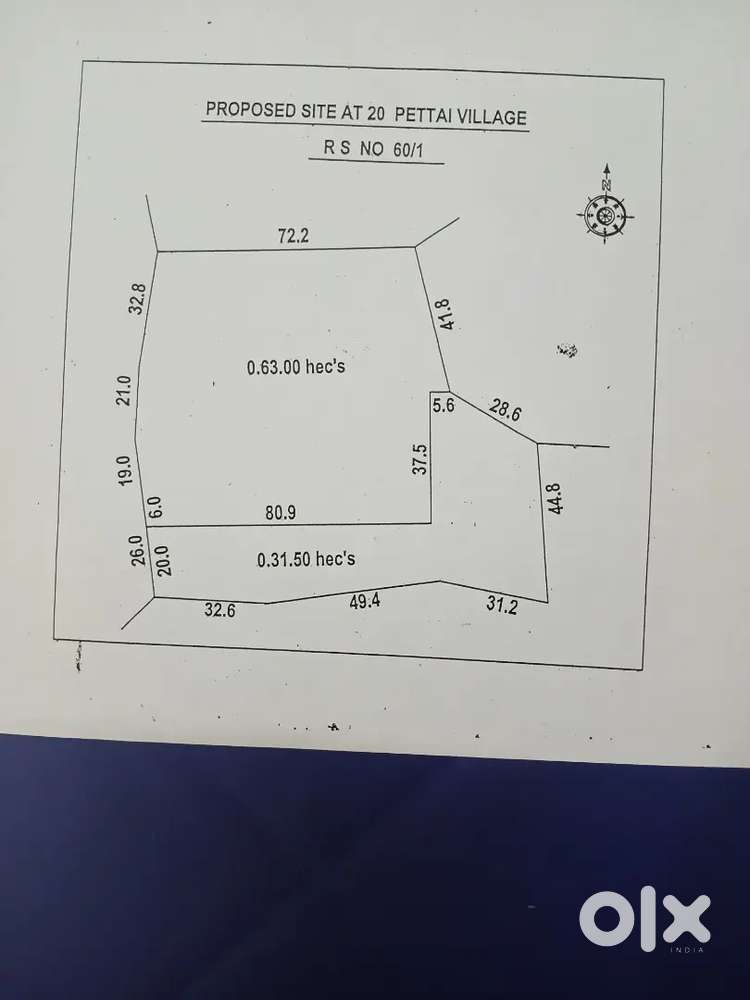 706 Kuzhi land at Athipadugai Road,Thirunallar,Karaikal