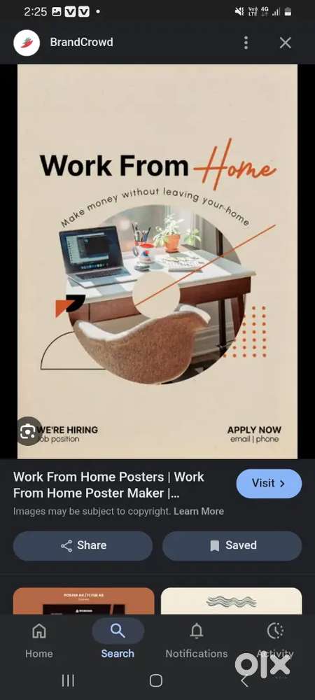 Work from home online Work office work