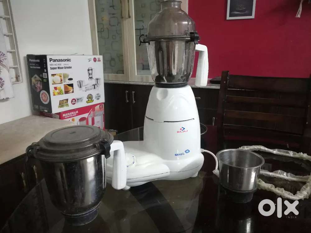 Bajaj GX10 DLX MIXER GRINDER WITH 3 JAR