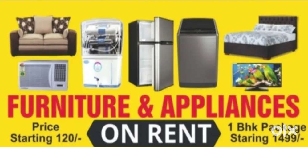 Furniture appliances on RENT