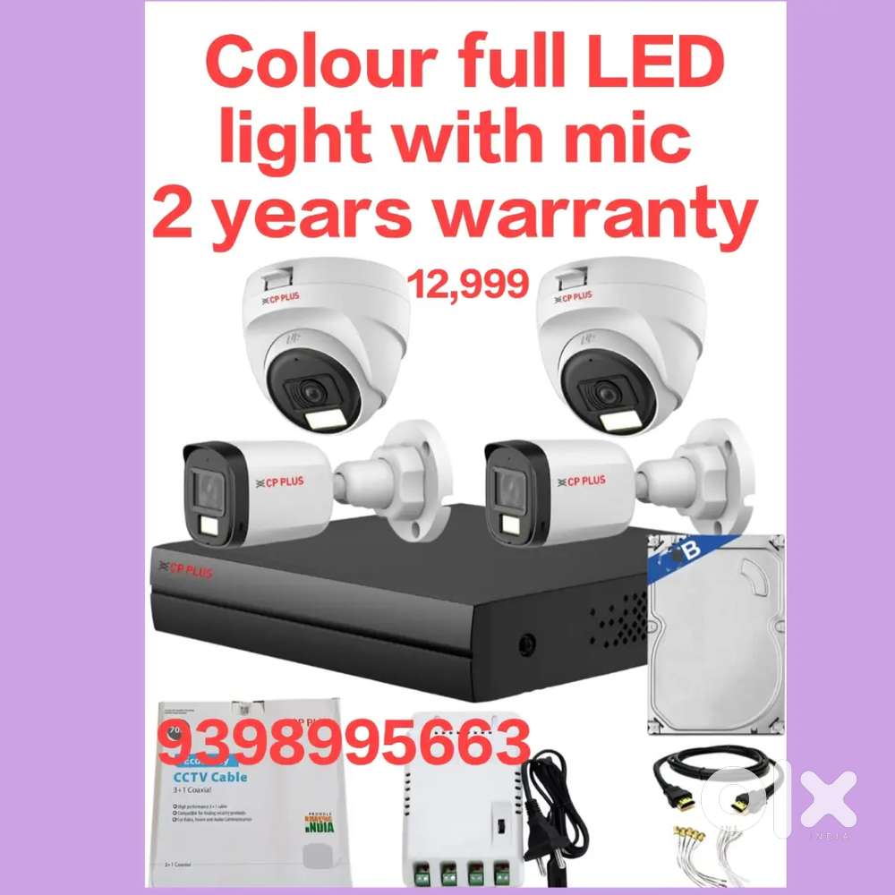 Cctv camera Rs.399 install if you have u material N service