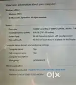 Dell Intel I5 8GB RAM 256 SSD