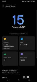 VIVO Y100A ( 1.8 YEAR ) 5G