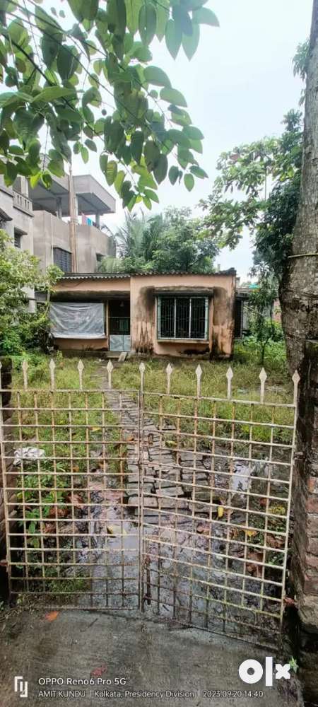 3 Katta Land With House Sell In sodepur Muragacha