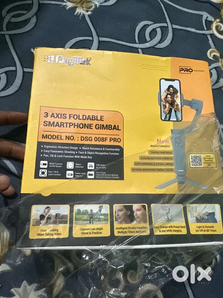 Digitek 3 axis foldable gimbal