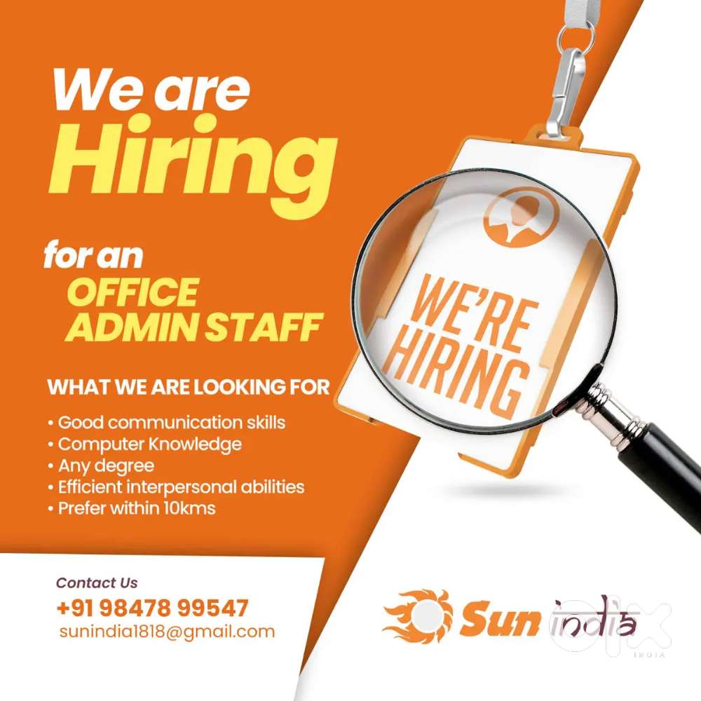 Looking for office admin