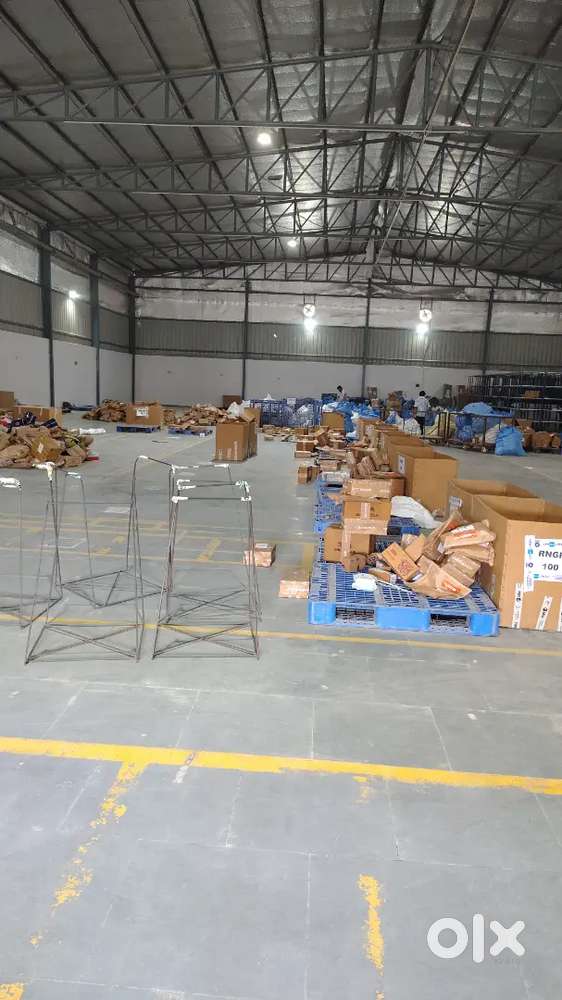 Inhouse manpower werehouse work loading unloading scaning
