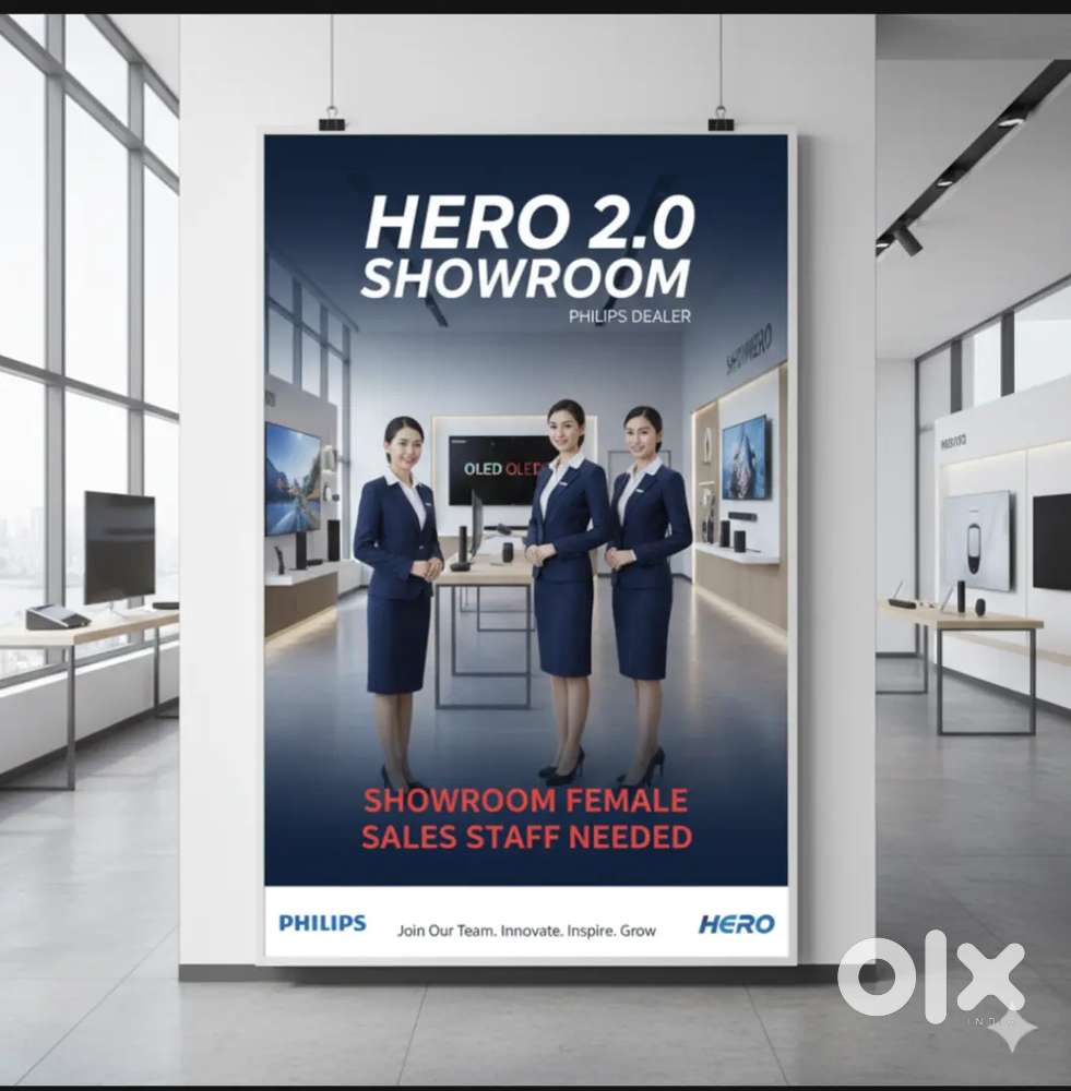 Showroom sales officer female