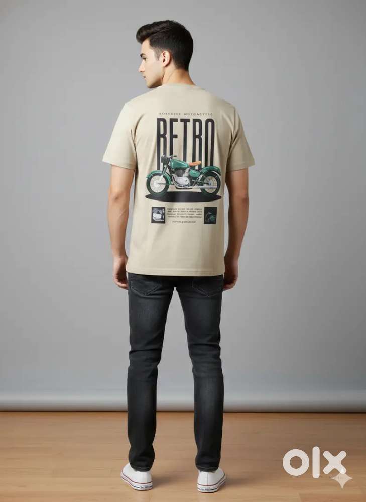 Comfortable Cotton Tshirt for Men Trendy Graphic Print,Size available