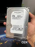 WD 2tb hard disk 2 years old
