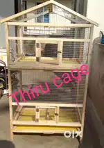 Wooden fancy cage