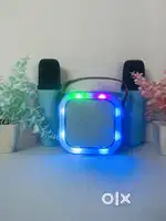 (New) Bluetooth speaker with 2 Wireless mic