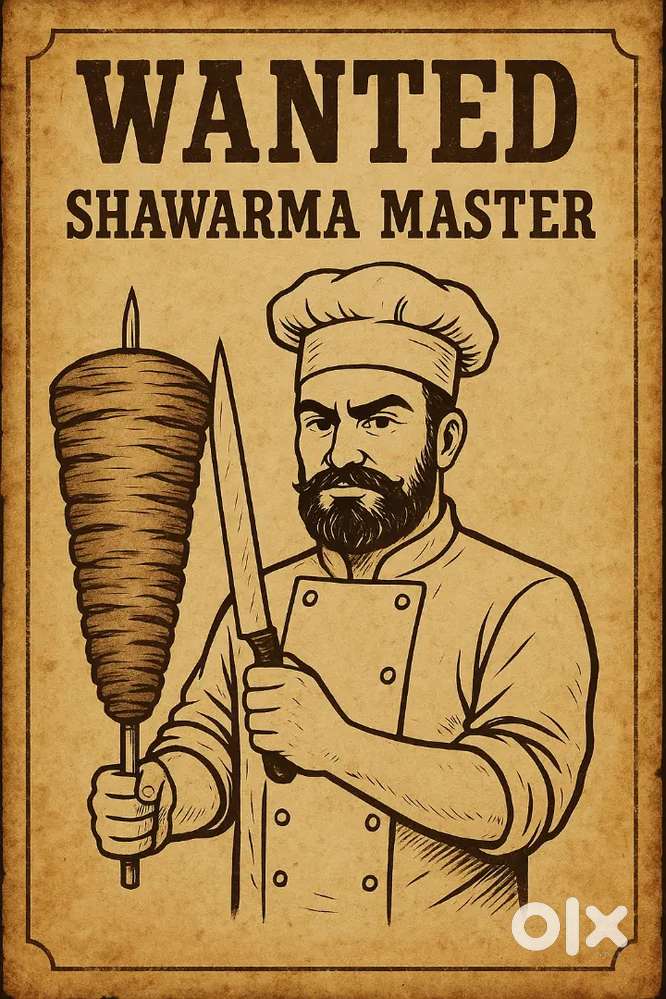 Wanted Shawarma Master