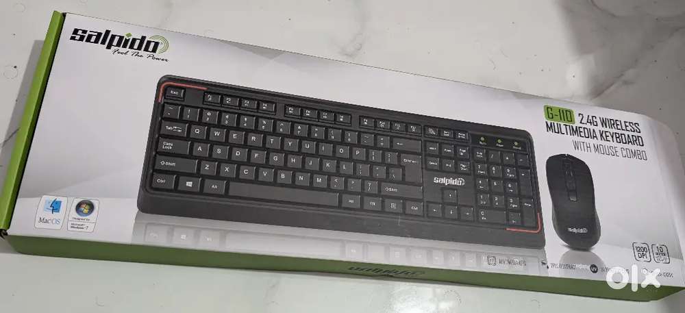 Wireless keyboard and mouse