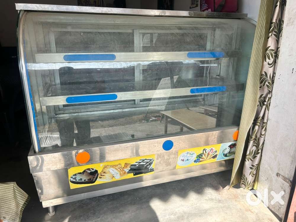 Sweets or dairy product storage fridge