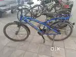Hercules Blue colour Bicycle Fix price only Rs 2000