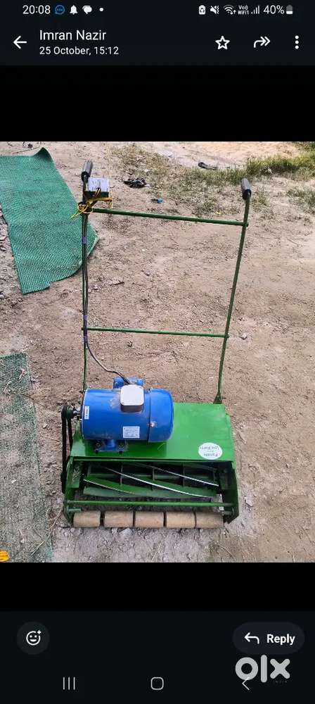 Grass cutter amchine