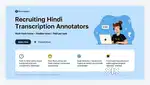Hindi Transcription work and Data Labeling