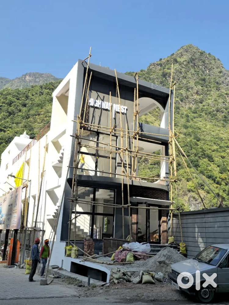 Newly Constructed Hotel is on Rent in Nagni,Near Chamba Tehri Garhwal