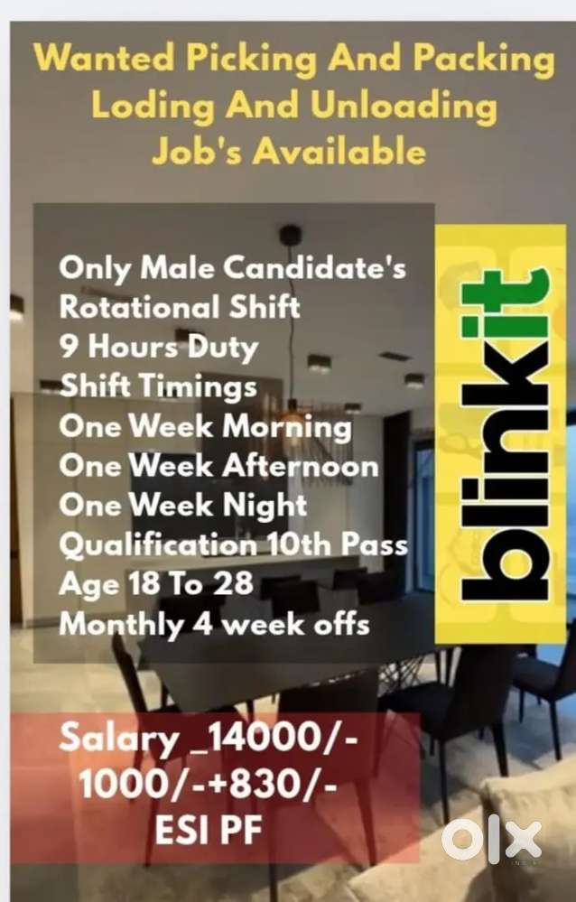 WANTED PICKING AND PACKING JOBS IN KAKINADA