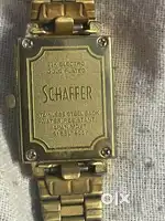 Scaffer Gold plated Watch for women