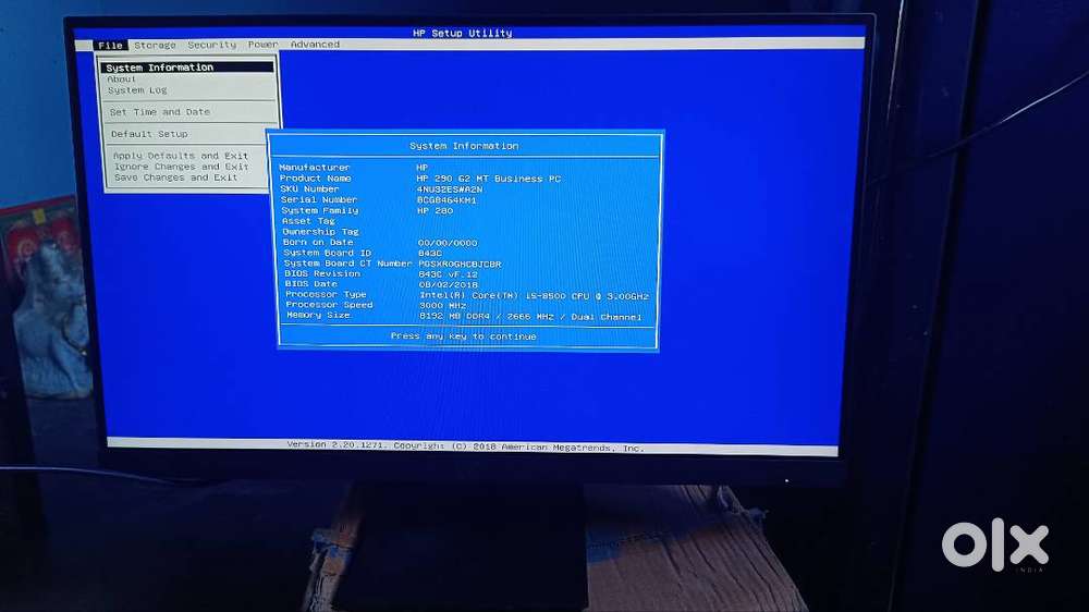 Brand New, HP desktop pc with HP keyboard and mouse.