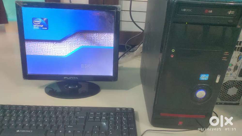 Hp Compaq CPU and LCD screen