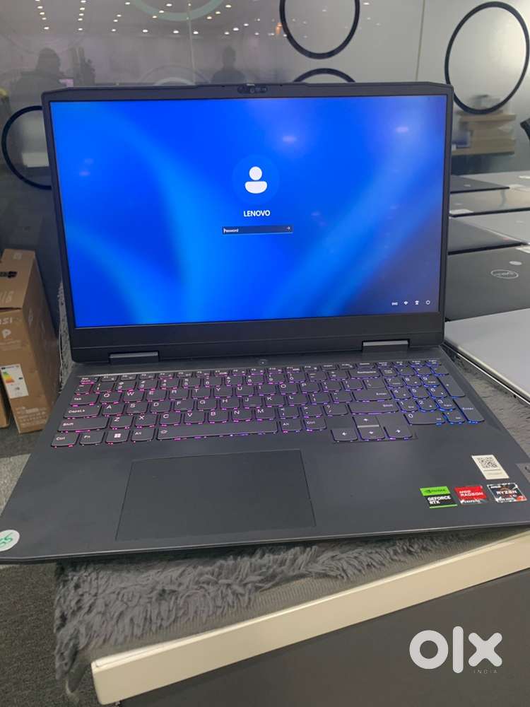 Lenovo Gaming 3-AMD RYZEN 7/6th gen/16GB/512GB/RTX 3050/4GB graphics