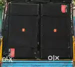 Dj sound system and boxes