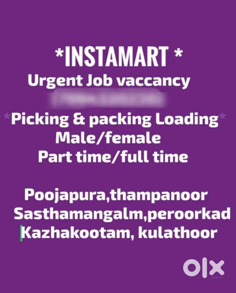 Picker and packer for kazhakootam area