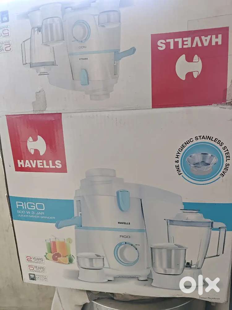 HAVELLS MIXER GRINDER AND JUICER