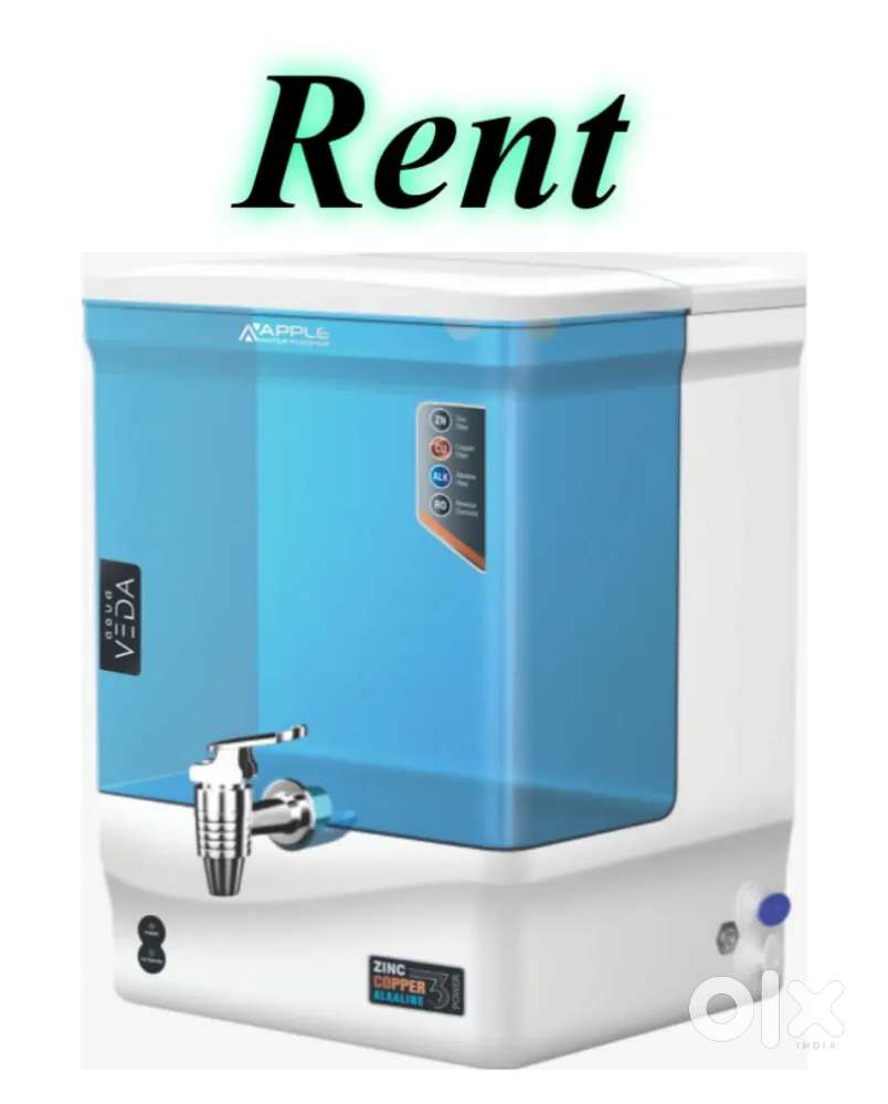 Water purifier available on rent
