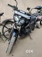 Tvs raider next to showroom condition
