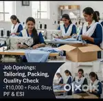 Tailoring packing cutting quality chaeaking etc