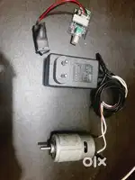 12v DC motor 775 model with 12v adapter and speed controller