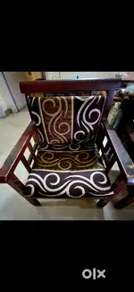 Wooden sofa set
