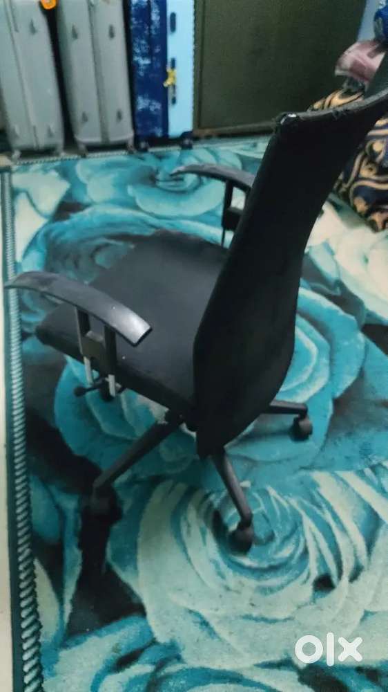 Computer table and chair