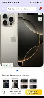 iPhone 16 Pro max seal pack 256 gb