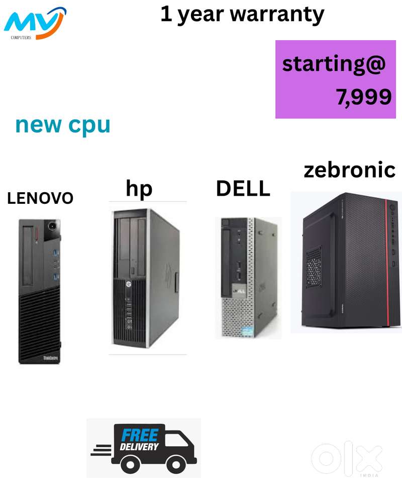 Desktop Laptop Full Set CPU i3-i5-i7 Sales & Service